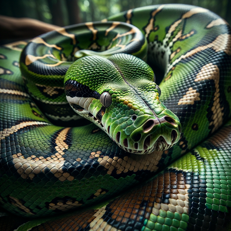 Boaconda compared to human