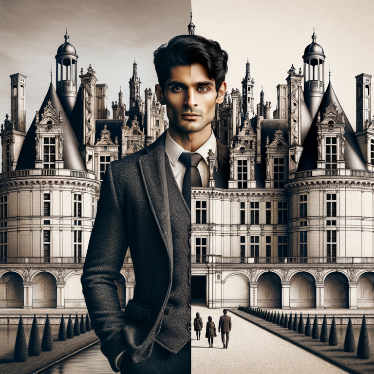 Château de Chambord compared to human