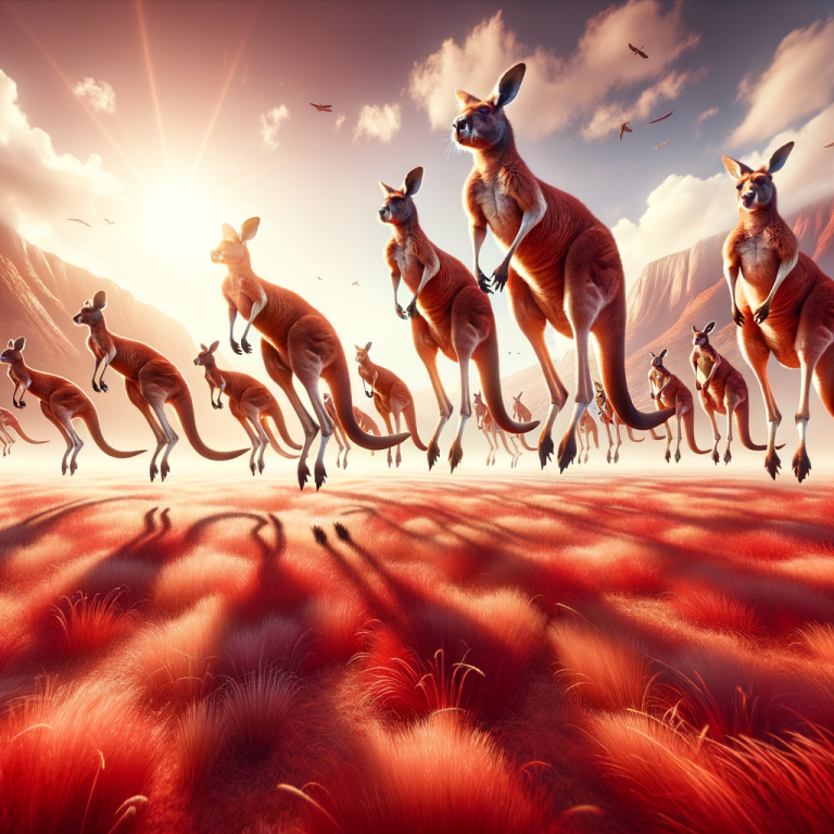 Kangaroo compared to human