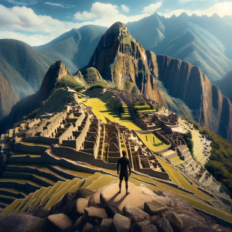 Machu Picchu compared to human