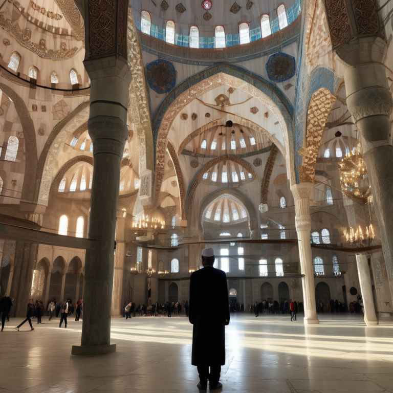 Comparing Sultan Ahmed Mosque to Human Sultan Ahmed Mosque compared to human