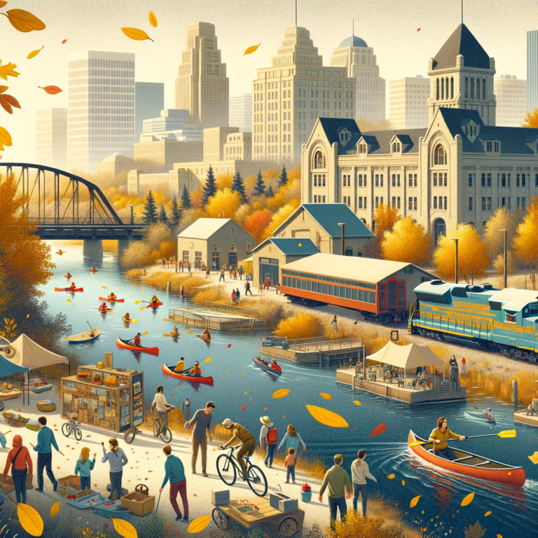 Exploring The Forks in Winnipeg: A Human Connection Human compare to The Forks