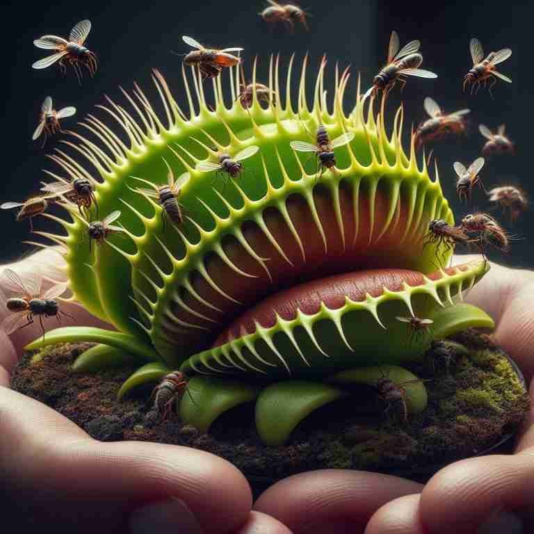 Venus Flytrap Tree vs. Human: A Comparison Venus Flytrap Tree compared to human